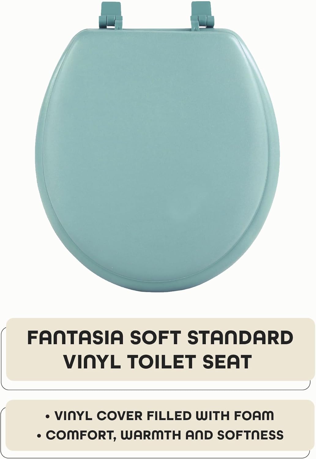 Achim Home Furnishings Tovystbk04 Fantasia, Standard WC-Sitz, 43 cm, TOVYSTLG04, lichtgrün, Lichtgr&amp;