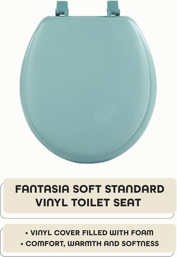 Achim Home Furnishings Tovystbk04 Fantasia, Standard WC-Sitz, 43 cm, TOVYSTLG04, lichtgrün, Lichtgr&amp;