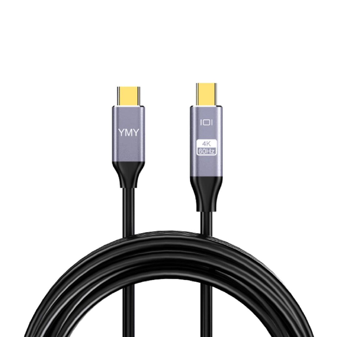YMY USB Type-C auf Mini Displayport Kabel, 1,8m 4K@60hz USB C zu Mini DP Video Konverter Kabel Unter