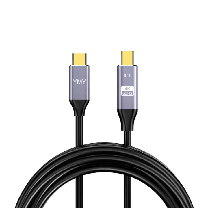 YMY USB Type-C auf Mini Displayport Kabel, 1,8m 4K@60hz USB C zu Mini DP Video Konverter Kabel Unter
