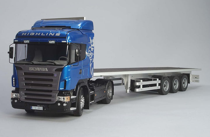 Tamiya 300056318 - Scania R470 Highline Truck, Ferngesteuerter LKW, 1:14, Bausatz