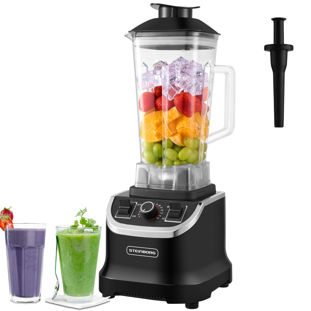 Hochleistungsmixer Professioneller Standmixer 2L BPA Frei Smoothie Maker Gastro Universalmixer Power