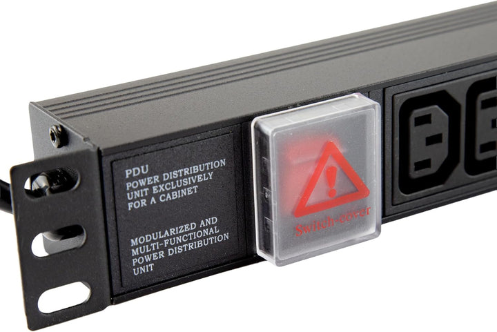 Strom Verteilen Einheit C20 Zum C13 12 Wege IEC Buchse 19 inch Horizontal PDU 16a [12 Way Horizontal