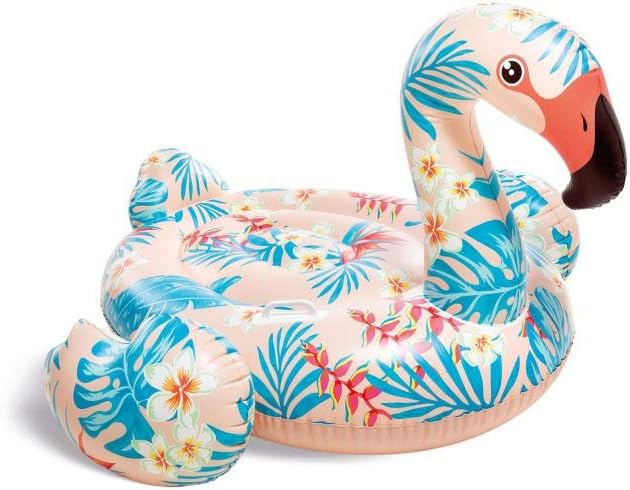 Intex - Aufblasbarer tropischer Flamingo, 142 x 137 x 97 cm 147cm x 140cm x 94cm Blau, 147cm x 140cm