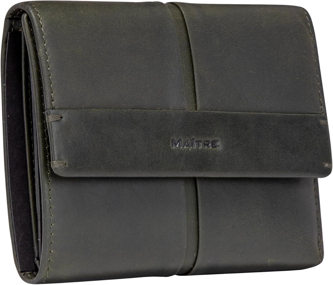 Maitre - Birkenfeld Diethilde Purse MH14FZ Grün Farbe:grün / Material:textile,leather, Farbe:grün /
