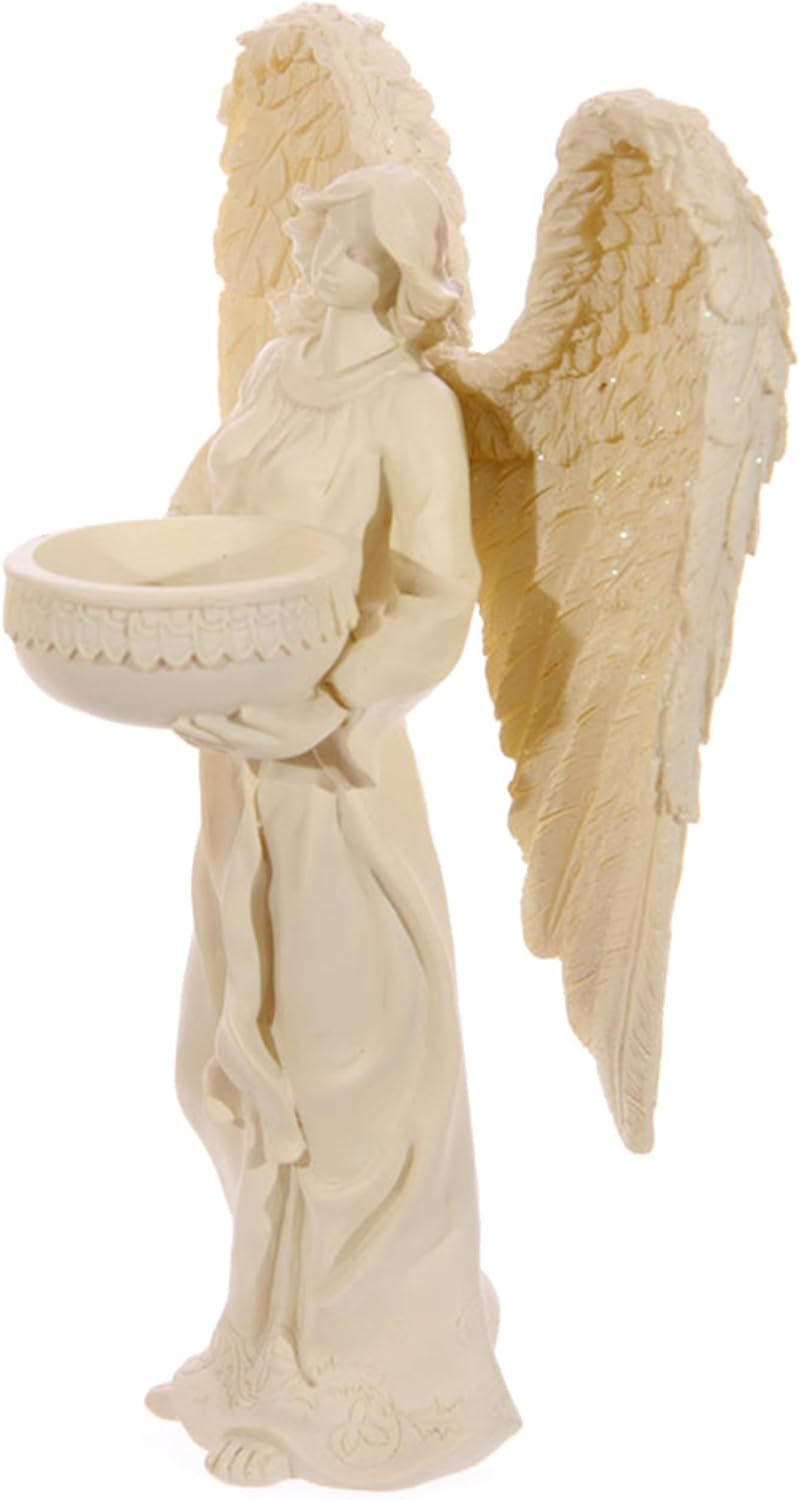 Engel stehend Teelichthalter 23cm