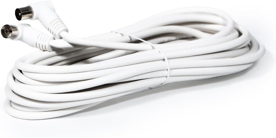 Levitantes 10 m RG6U TV-Kabel mit Stecker auf Stecker
