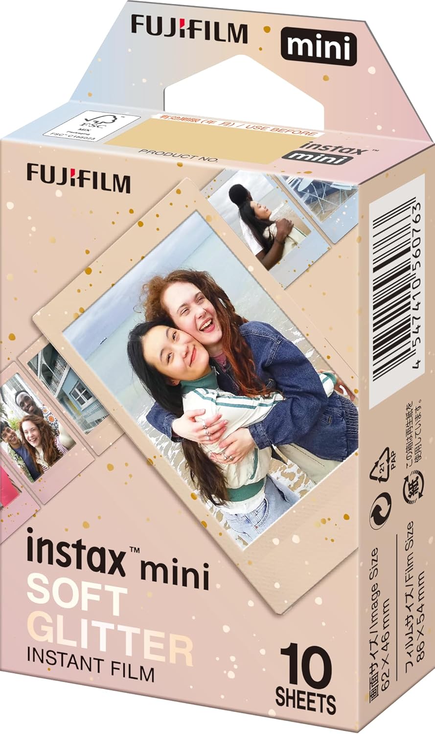 Instax mini Film Soft Glitter (Packung mit 2) mini (Packung mit 2), mini (Packung mit 2)