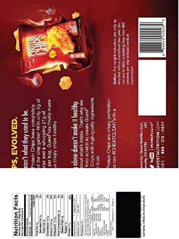 Quest Chips BBQ 8/box, 256 g