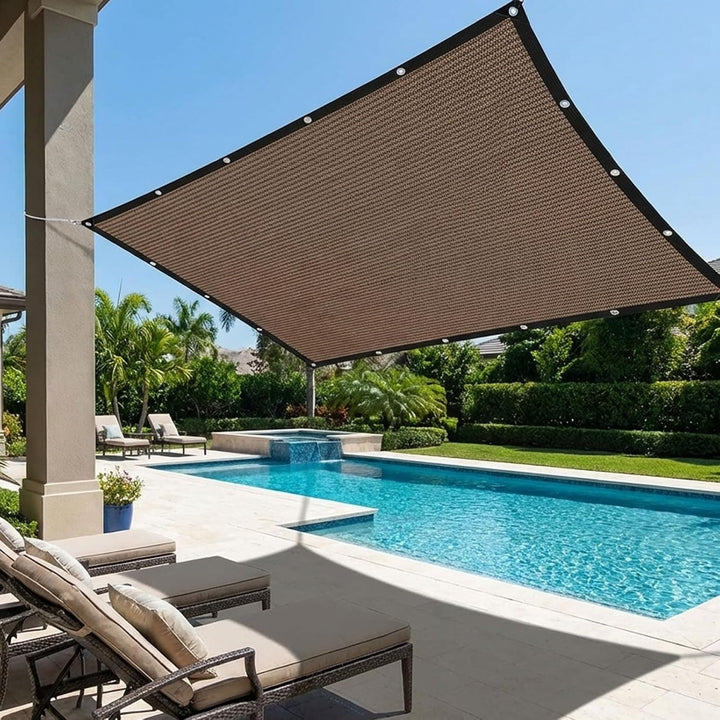 Garten Schattierungsnetz Schattiernetz,Shade Cloth mit Ösen 80% UV-Beständiges,für Garten Pflanze Ge