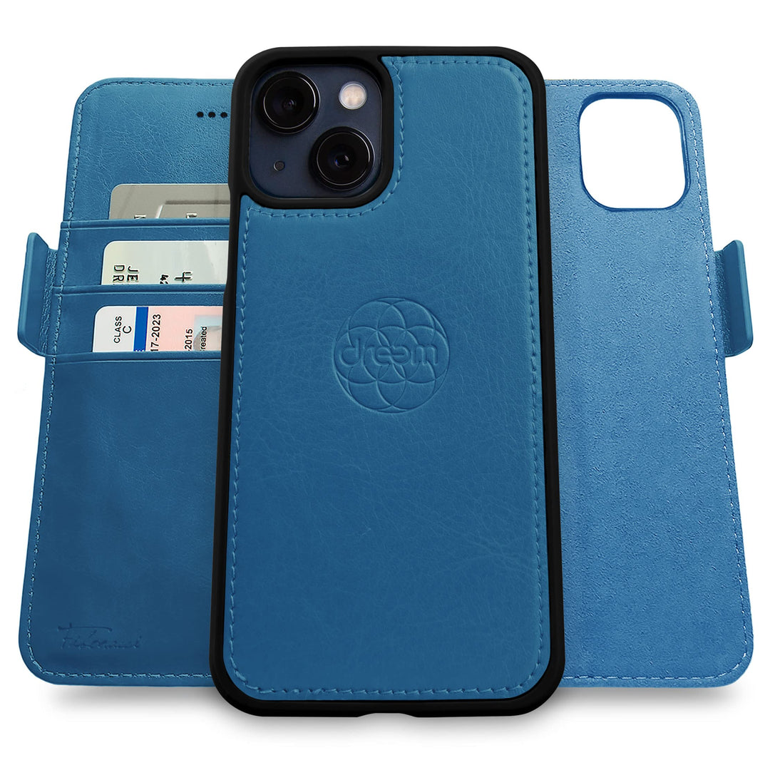 Dreem Fibonacci kompatibel mit iPhone 13 Brieftaschen-Etui / 2-in-1 stossfestes Etui und abnehmbares