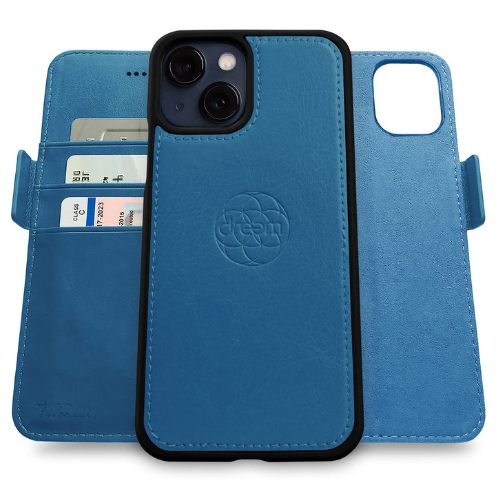 Dreem Fibonacci kompatibel mit iPhone 13 Brieftaschen-Etui / 2-in-1 stossfestes Etui und abnehmbares