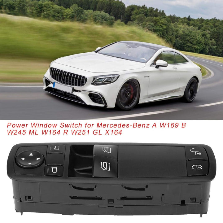 Fensterhebersteuerung, Hauptschalter für elektrische Fensterheber Passend für Benz A W169 B W245 ML