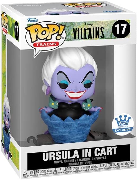 Funko POP! Disney Villains Trains Ursula in Cart Shop Exclusive