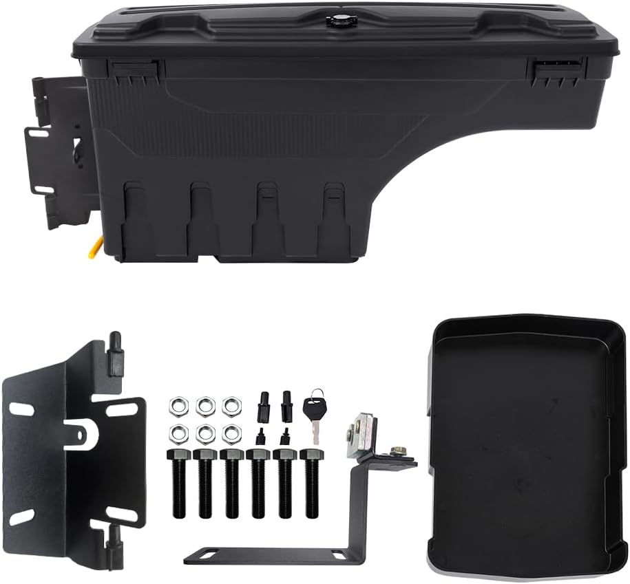 Werkzeugkasten für Ford Ranger Raptor Wildtrak T9 (2023–2026) - 180° schwenkbar, wasserdicht, abschl