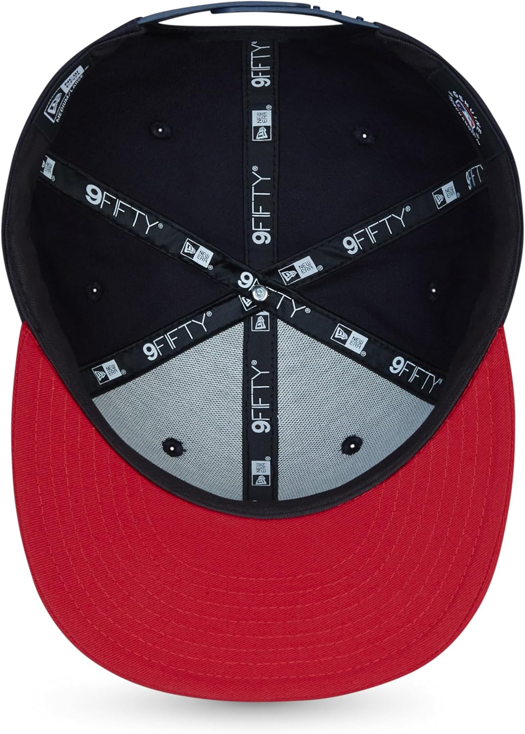 New Era MLB NBA NFL 9Fifty Caps verstellbar Snapback Baseball Kappe Teamlogo gerader Schirm NY LA S-
