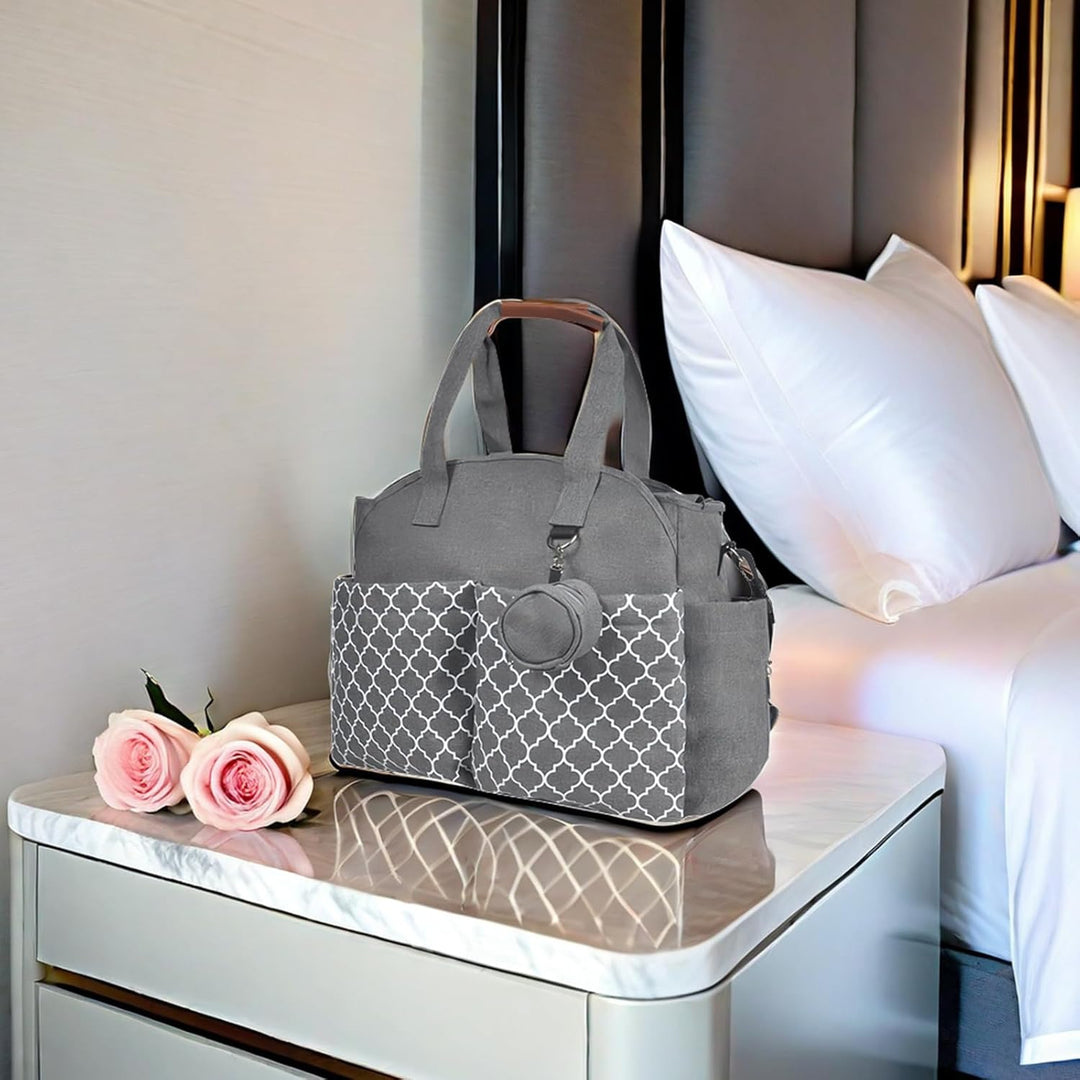 Baby Wickeltasche, Babytasche, Reise Wickeltasche, Portable Babytasche, Umhängetasche Mit Schnullert