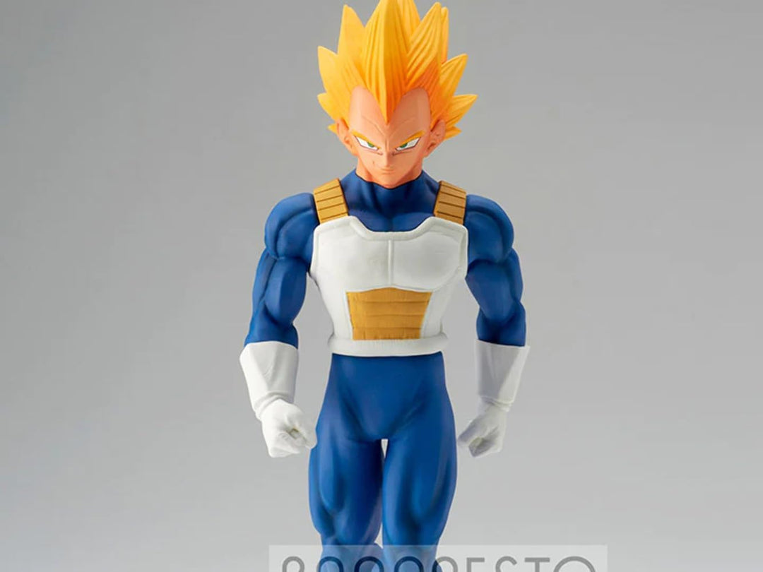 BANPRESTO Dragon Ball Z – Super Saiyan Vegeta – Figur, solide Kante, 21 cm