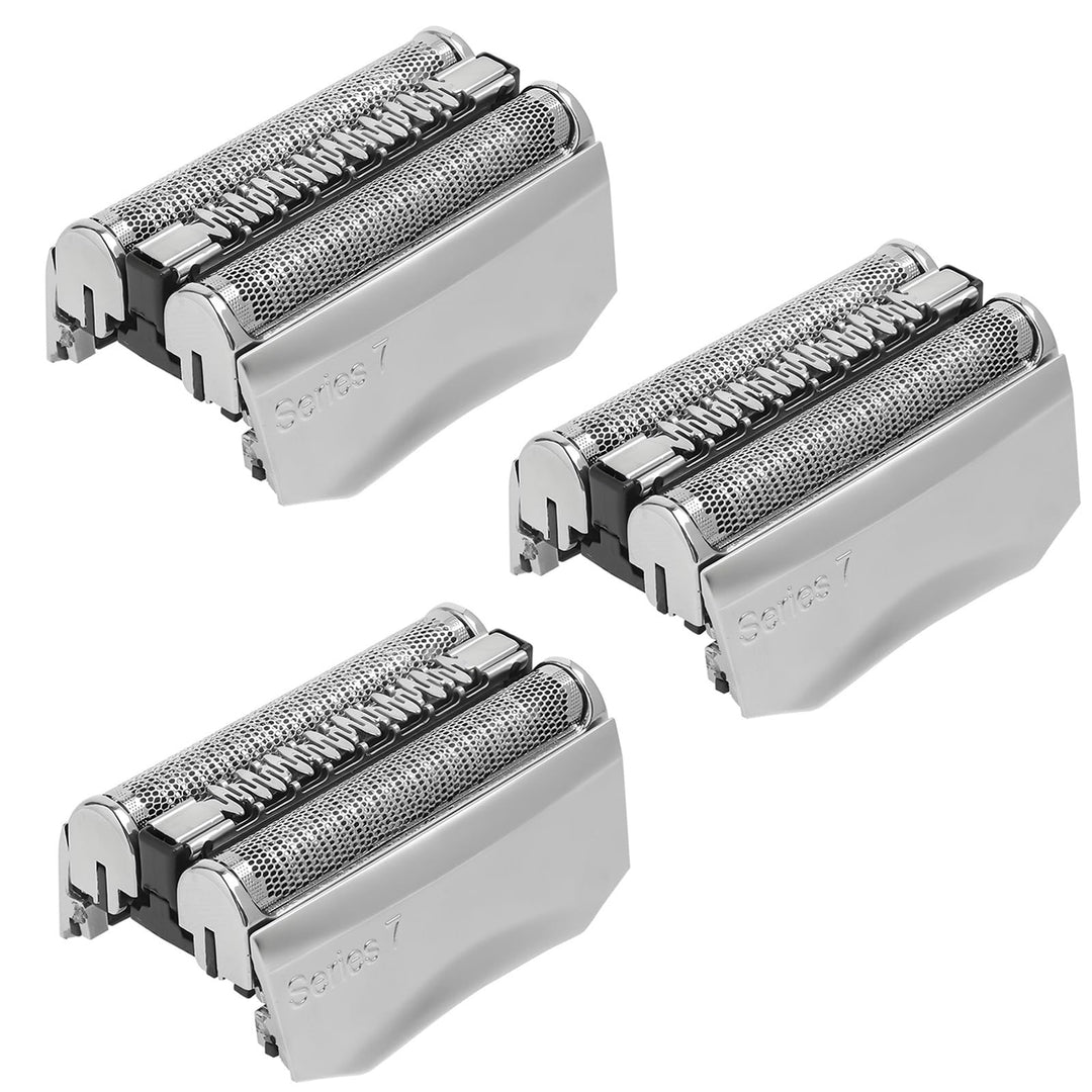 3 Stück Series 7 Scherkopf 70S Rasierkopf für Br*un, Elektrorasierer S7 Scherkopf Series 7 Ersatzras