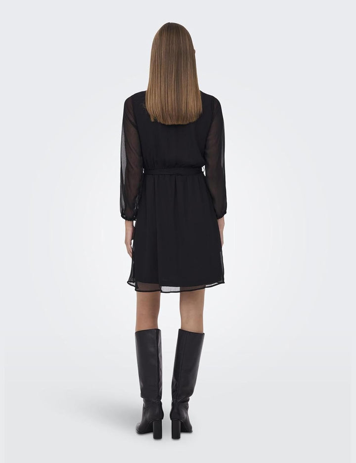 ONLY Female Kleid ONLCERA Kurzes Kleid XS Schwarz, XS Schwarz