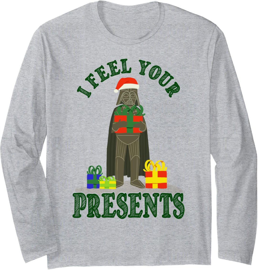 Star Wars Christmas Darth Vader I Feel Your Presents Langarmshirt