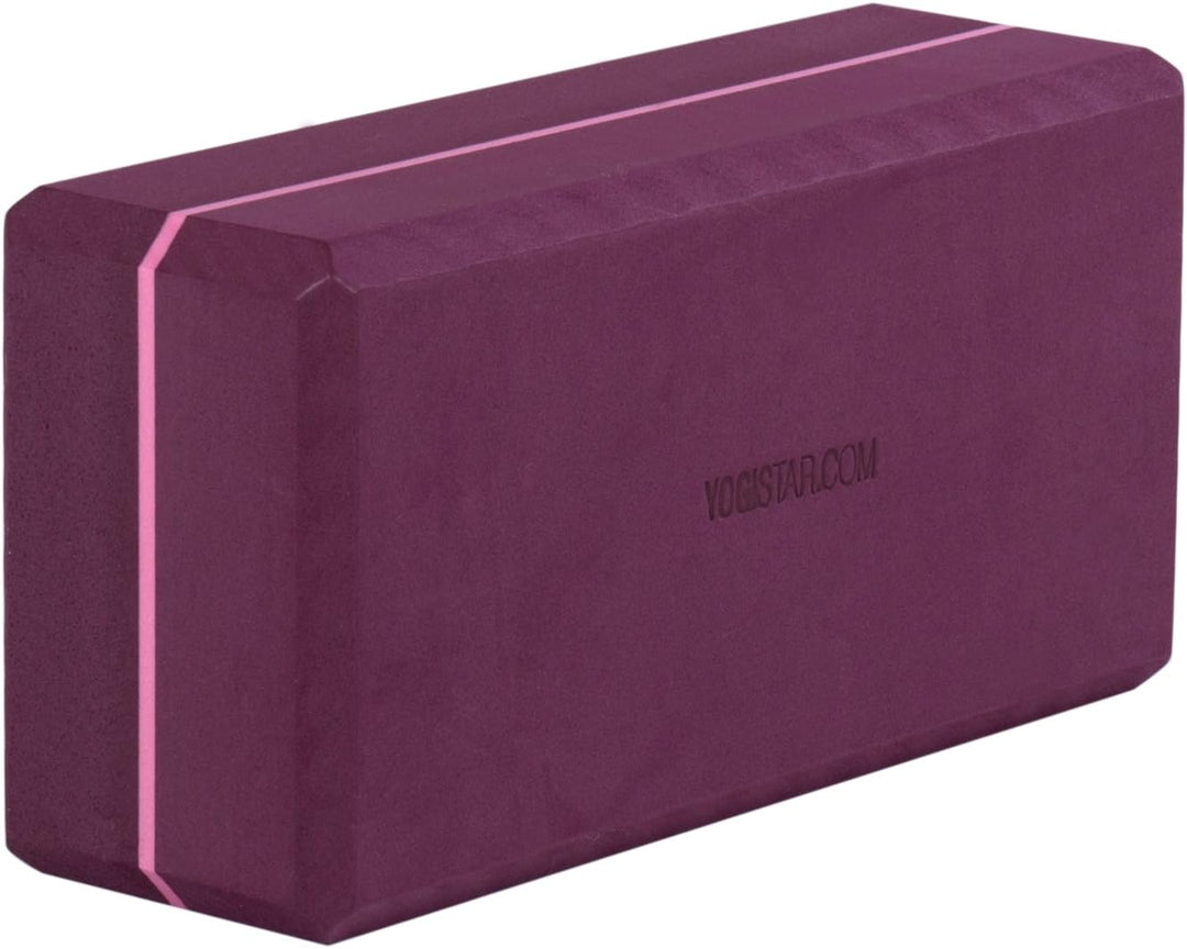 Yogistar Yogablock Yogiblock® Basic bordeaux, bordeaux