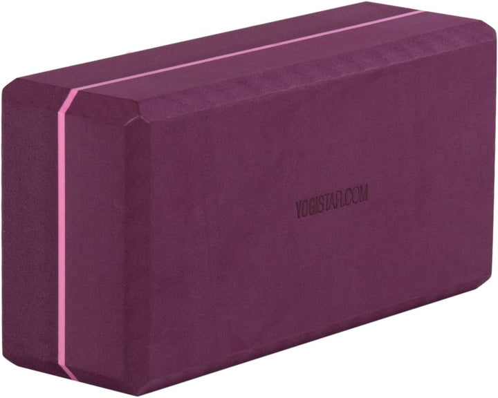 Yogistar Yogablock Yogiblock® Basic bordeaux, bordeaux