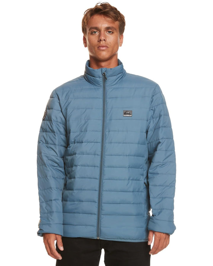 Quiksilver Herren Scaly Fz Fleece-Weste (1er Pack) XS Bering Sea, XS Bering Sea