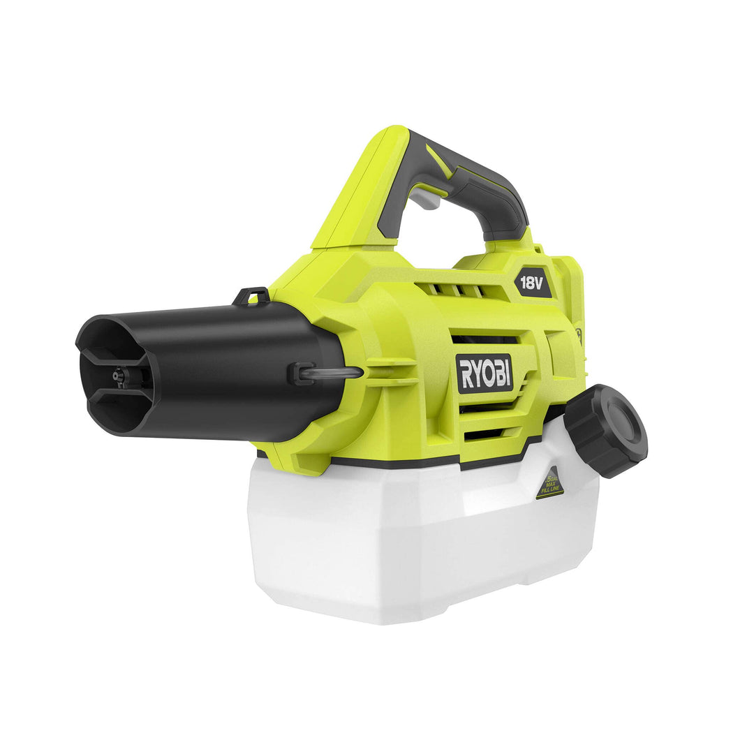 RYOBI 18 V ONE+ Akku-Nebelsprüher RY18FGA-0 (Reichweite 4,5 m, Durchflussmenge 7,2 l|h, Flächenabdec