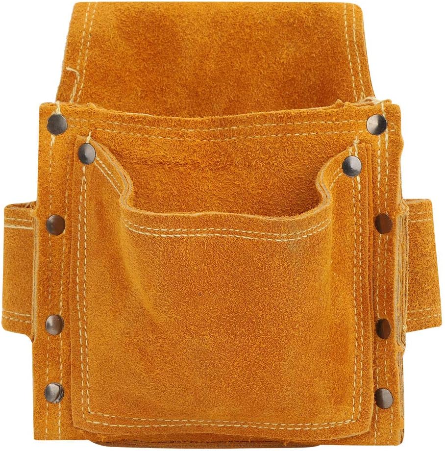 Annadue Werkzeuggürteltasche, Werkzeugtasche für die Holzbearbeitung, Dicke, verschleissfeste Nagelt