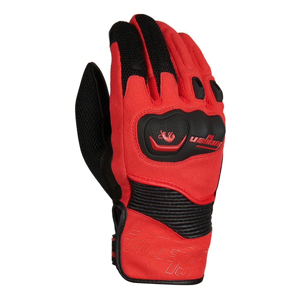Furygan Men's Dust MOTORRADHANDSCHUHE 2XL EU noir/rouge, 2XL EU noir/rouge