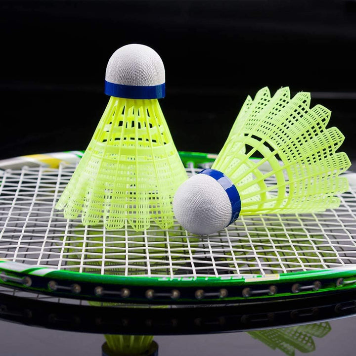 Senston Graphit Badminton Set Carbon Profi Badmintonschläger Leichtgewicht Badminton Schläger Federb