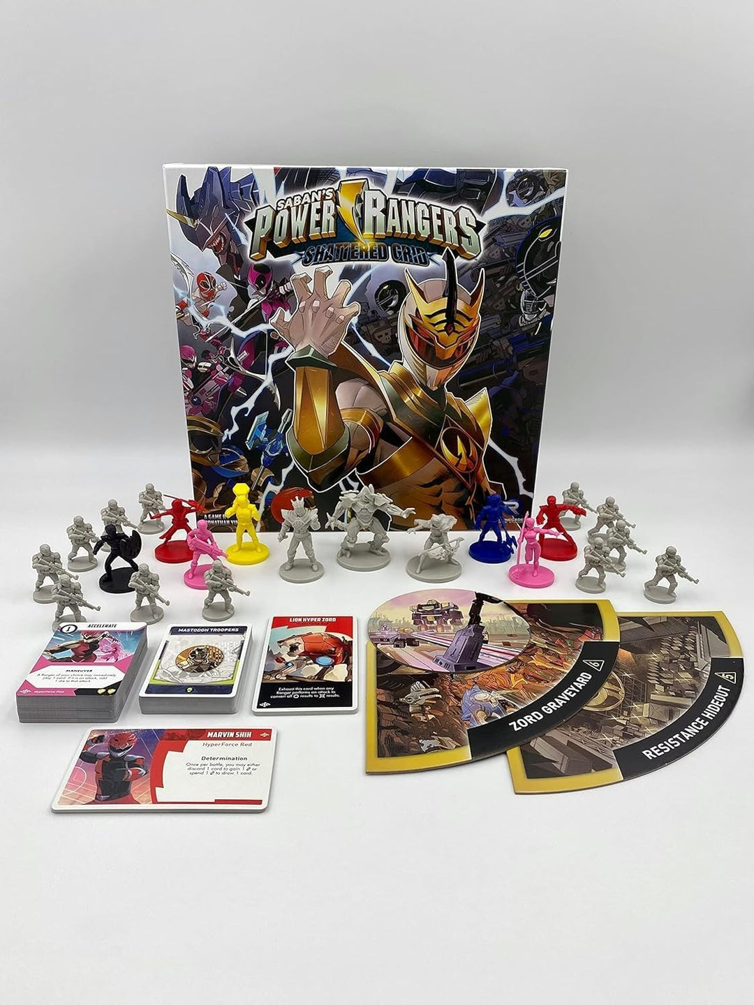 Renegade Game Studios 859 - Power Rangers: Heroes of the Grid Shattered Grid Expansion