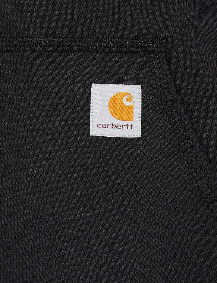 Carhartt Herren Weites, Mittelschweres Sweatshirt Kapuzenpullover XS Schwarz, XS Schwarz