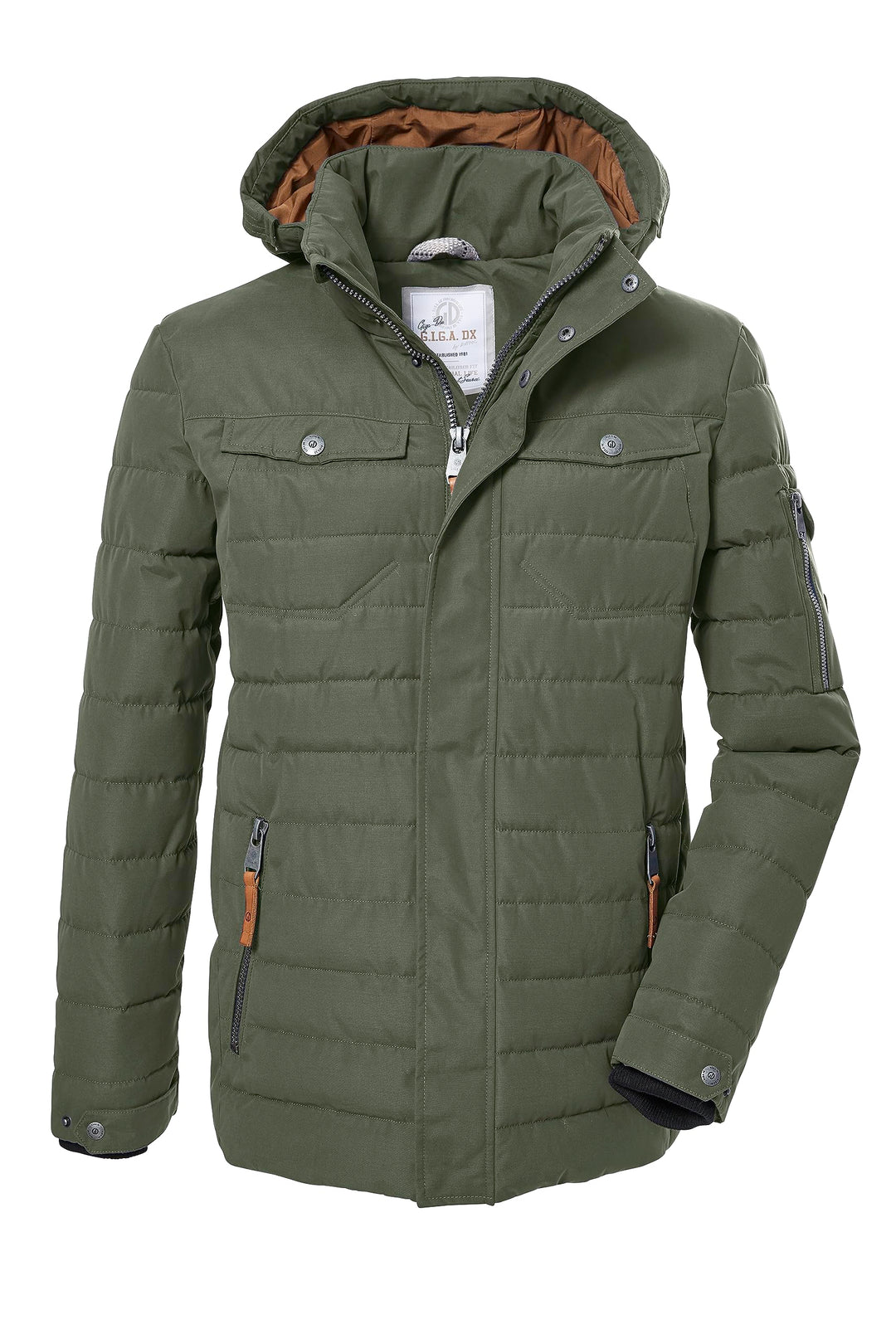 G.I.G.A. DX Unisex Gw 43 Mn Qltd Jckt Winterjacke mit abzippbarer Kapuze/Funktionsjacke in Daunenopt
