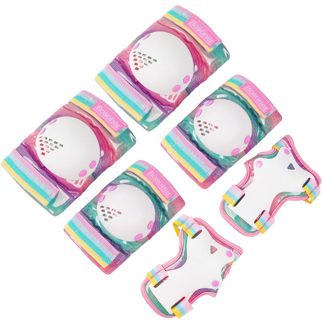BOSONER Knieschoner Kinder Schoner Inliner: Protektoren Knieschützer Kinder Knie und Ellenbogenschüt