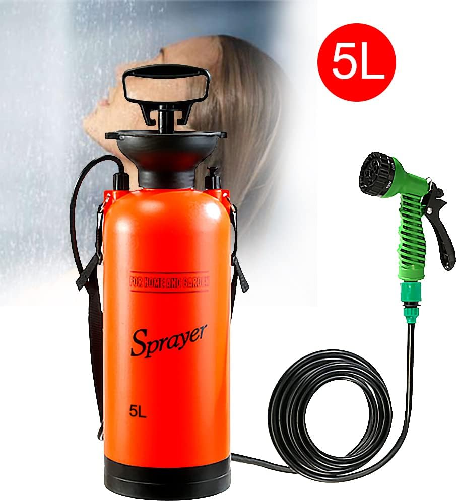 Tragbare Outdoor Camping Dusche Outdoor-Duschdüse Multifunktions Badesprüher Haustier-Badewanne Mit