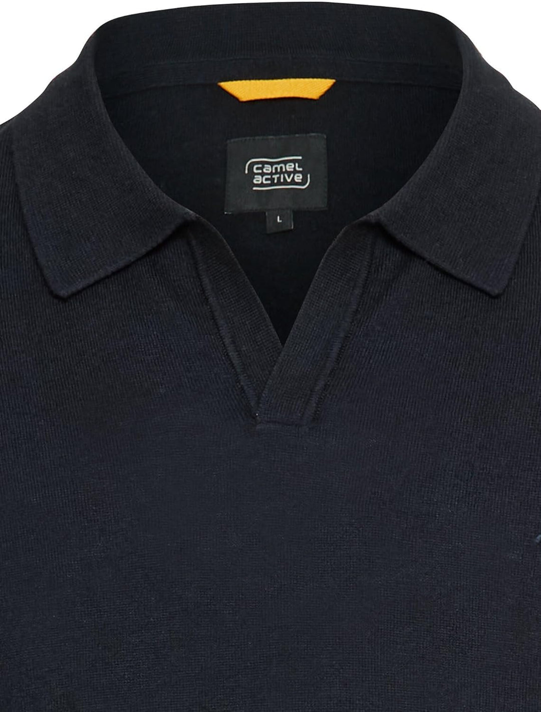 camel active Herren Piqué Poloshirt aus Reiner Baumwolle 3XL Dunkelblau, 3XL Dunkelblau