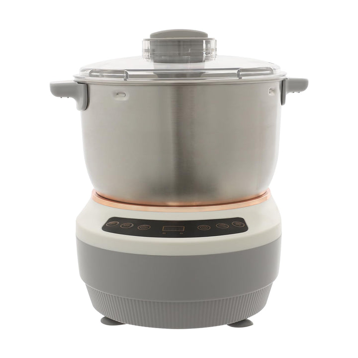 Vollautomatische Teigbereiter,Teigknetmaschine Mit Messbecher Und LöFfel,Fermentfunktion,7l Edelstah