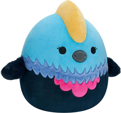 Squishmallows SQCR04136 - Melrose der Kasuar 30 cm, offizielles Kelly Toys Plüsch, superweiches Kusc