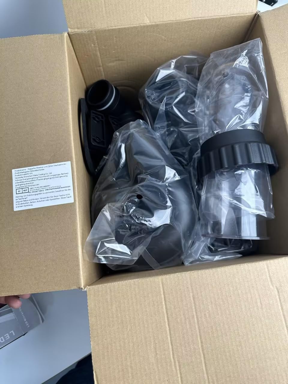 Doppelte Filtration und Zyklon Staubsammler für Holzbearbeitung DIY mit 50mm/2'' Turbolader Filter S