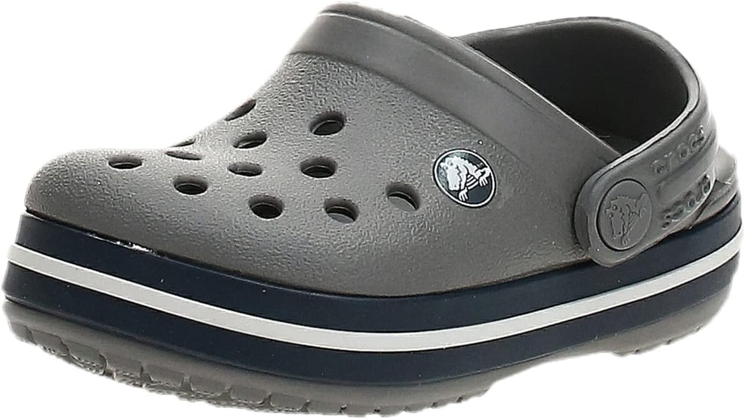 Crocs Crocband Clogs – Unisex Kinder Clogs – Leichtes und langlebiges Design – Navy/Rot – Grösse 20-