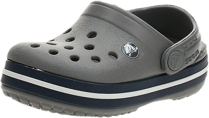 Crocs Crocband Clogs – Unisex Kinder Clogs – Leichtes und langlebiges Design – Navy/Rot – Grösse 20-