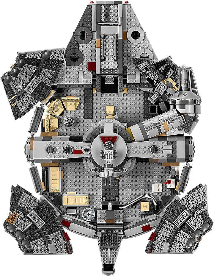 LEGO Star Wars Millennium Falcon Bauspielzeug für Kinder, Jungen & Mädchen, Modellraumschiff-Set mit