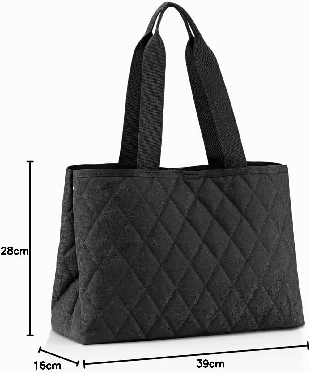 reisenthel classic shopper L – Geräumige Shopping Bag und edle Handtasche in einem – Aus wasserabwei