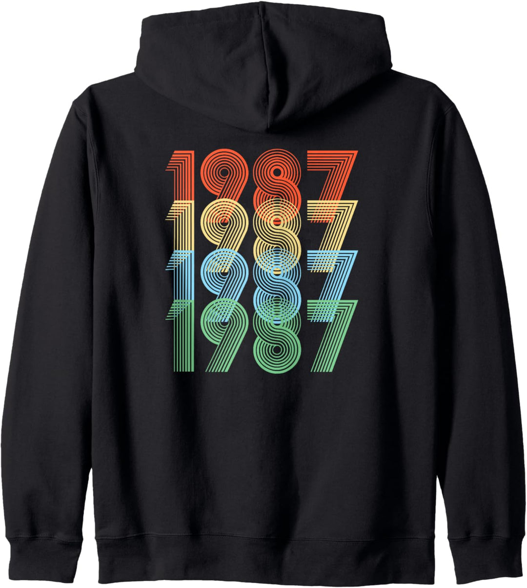1987 Geburtstagsgeschenk Kapuzenjacke