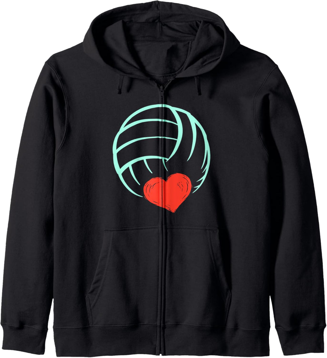 Volleyball-Trainer Volleyball-Mannschaft Geschenk Kapuzenjacke