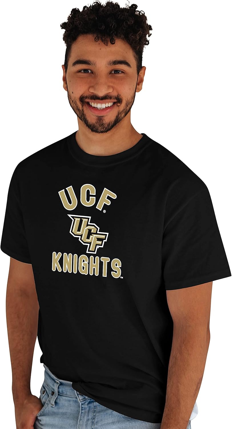 Blue 84 Herren-T-Shirt, Team-Farbe Central Florida Golden Knights L, Central Florida Golden Knights