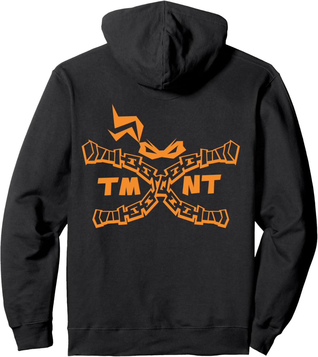 Mikey Nunchuck-Logo von Teenage Mutant Ninja Turtles Pullover Hoodie