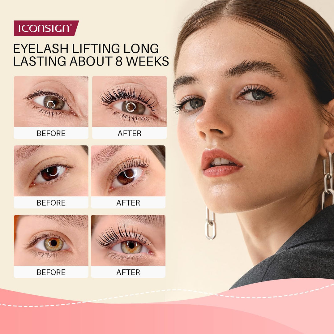 2025 Upgraded Lash Lift Kit, semi-permanente Wimpern Perm, Salon Qualität